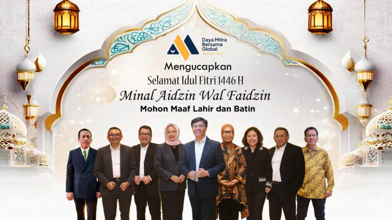 Segenap keluarga besar DMB Global mengucapkan:​ ​Selamat Hari Raya Idulfitri 1 Syawal 1446 Hijriah.​ Taqabbalallahu minna wa minkum, minal aidin wal faizin. ​Mohon maaf lahir dan batin.​ Semoga di hari yang suci ini, segala amal ibadah kita diterima oleh Allah SWT, dan kita semua diberikan kesehatan, kebahagiaan, serta keberkahan yang melimpah. Mari kita rayakan hari kemenangan ini dengan hati yang bersih dan penuh syukur.​