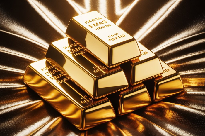 Harga emas melonjak ke level tertinggi 3 minggu, dipicu pelemahan dolar & memanasnya konflik Rusia-Ukraina serta ketegangan global.