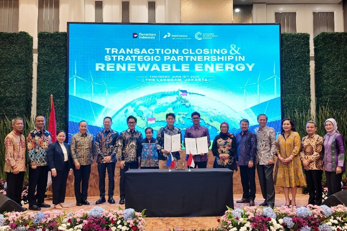 Pertamina NRE akuisisi 20% saham Citicore senilai Rp1,96 triliun, jajaki kerja sama perdagangan karbon dan proyek energi terbarukan.