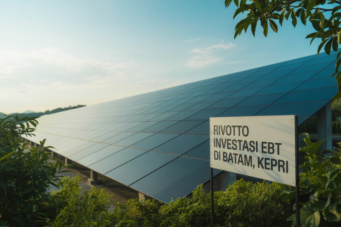 Rivotto asal AS teken LOI investasi Rp8 triliun di Batam, serap 500 tenaga kerja, dorong teknologi hijau dan efisiensi energi.