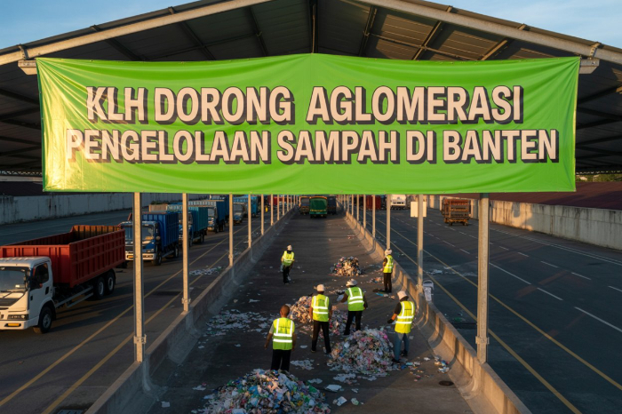 Kementerian Lingkungan Hidup (KLH) mendorong daerah di Banten dengan produksi sampah kecil menerapkan aglomerasi lintas wilayah. Pola ini dinilai lebih efektif mengatasi keterbatasan kapasitas. KLH juga menegaskan pentingnya meninggalkan open dumping dan beralih ke sistem controlled landfill yang lebih layak.