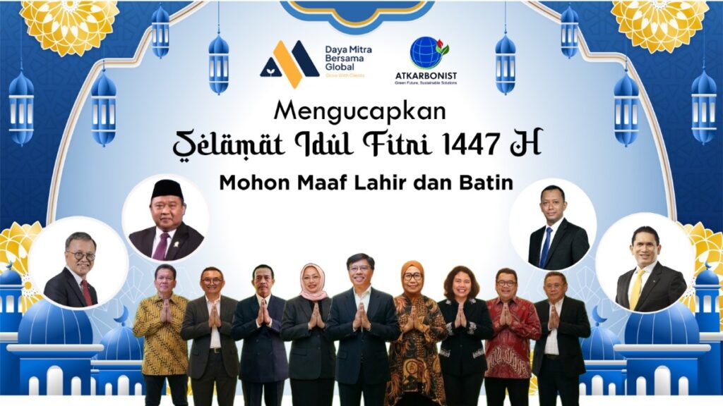 Sinergi ATKARBONIST, DMB Global & LSP Takarsa di Idulfitri 2026. Perkuat SDM unggul & bisnis hijau melalui integritas pasca-Ramadan.