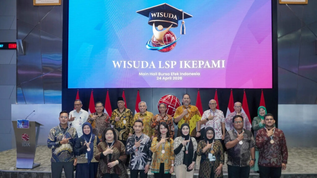 BEI perkuat standar profesionalisme pasar modal melalui wisuda perdana LSP IKEPAMI demi ekosistem investasi yang lebih kredibel.