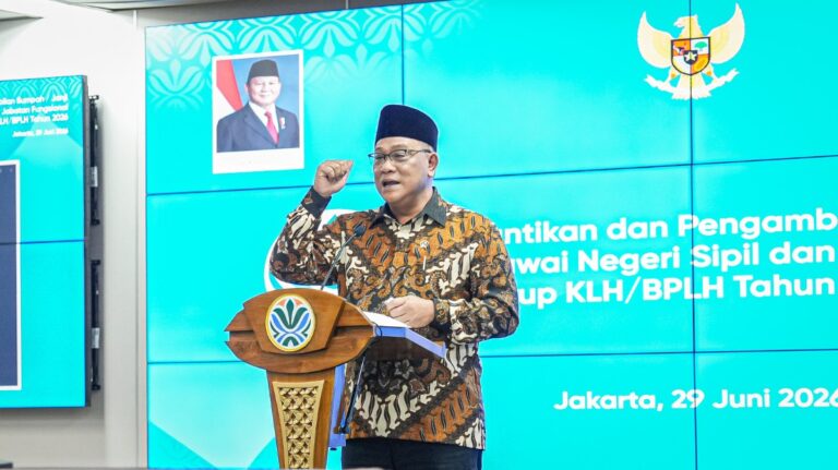 Menteri Jumhur: Peran KLH/BPLH Kian Strategis dalam Menjawab Tantangan Perubahan Iklim Global
