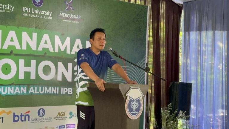 IPB Dipuji Miliki 91 Persen Ruang Terbuka Hijau, Wamen LH Dorong Jadi Contoh Kampus Hadapi Perubahan Iklim.
