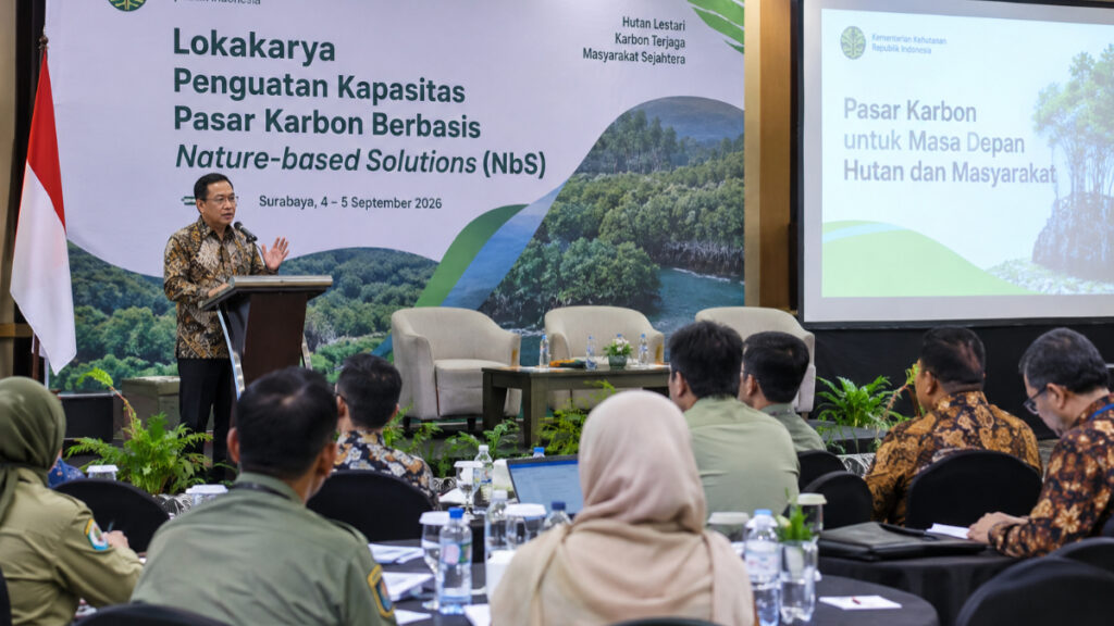 Penasihat Utama Menteri Kehutanan, Dr. Edo Mahendra, mengatakan regulasi telah memberikan dasar bagi tata kelola pasar karbon.